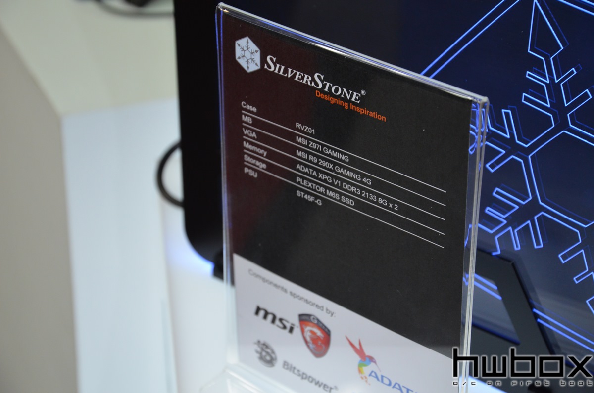 HWBOX @ Computex 2014: SilverStone Booth