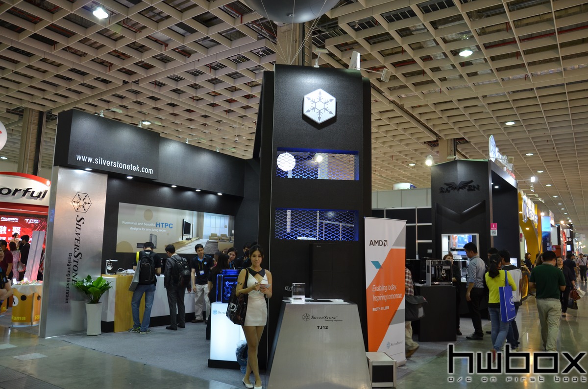 HWBOX @ Computex 2014: SilverStone Booth