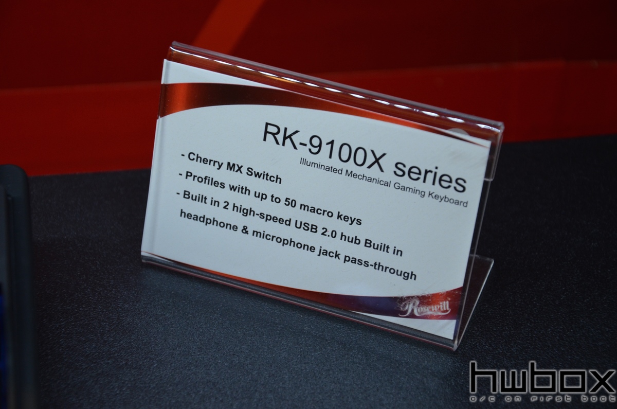 HWBOX @ Computex 2014: Rosewill Booth