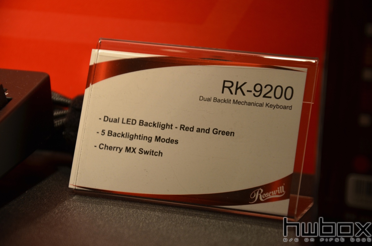 HWBOX @ Computex 2014: Rosewill Booth