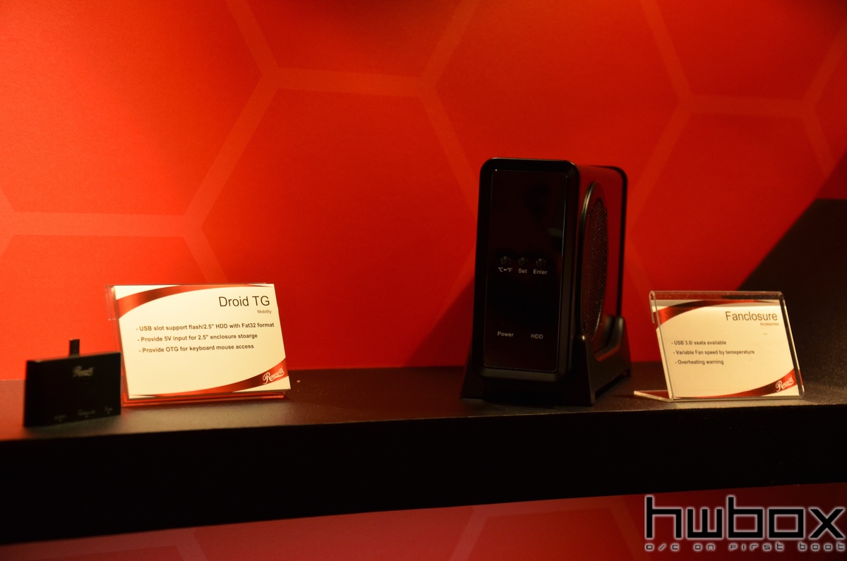 HWBOX @ Computex 2014: Rosewill Booth