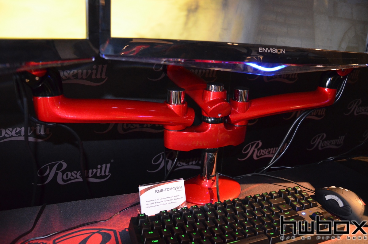 HWBOX @ Computex 2014: Rosewill Booth