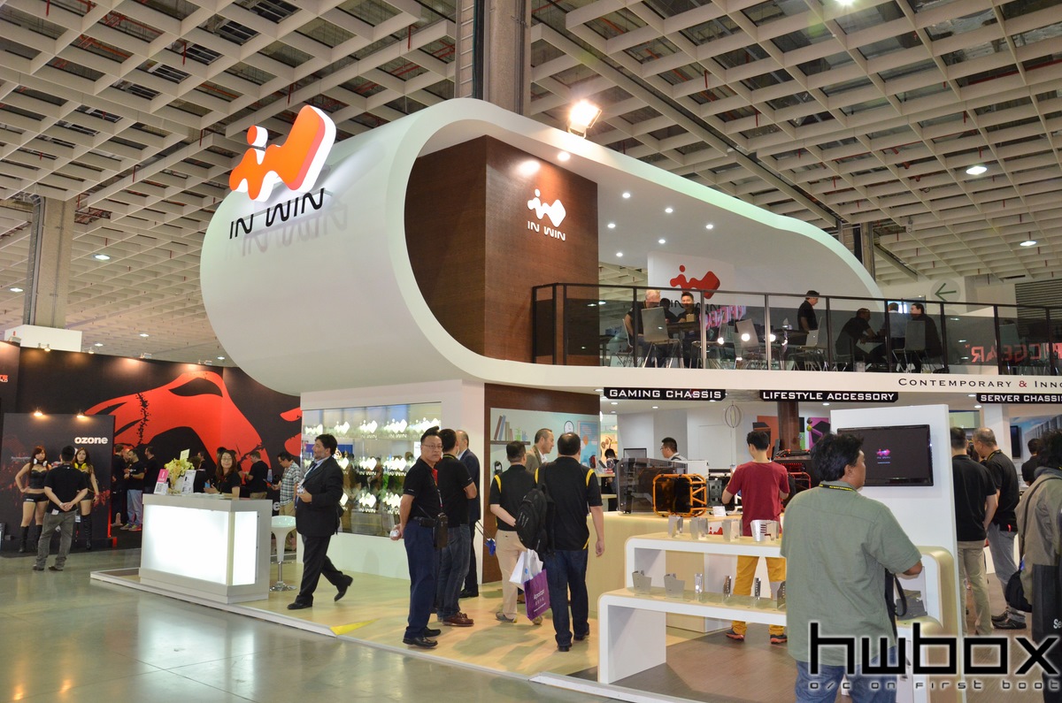 HWBOX @ Computex 2014: In Win Booth