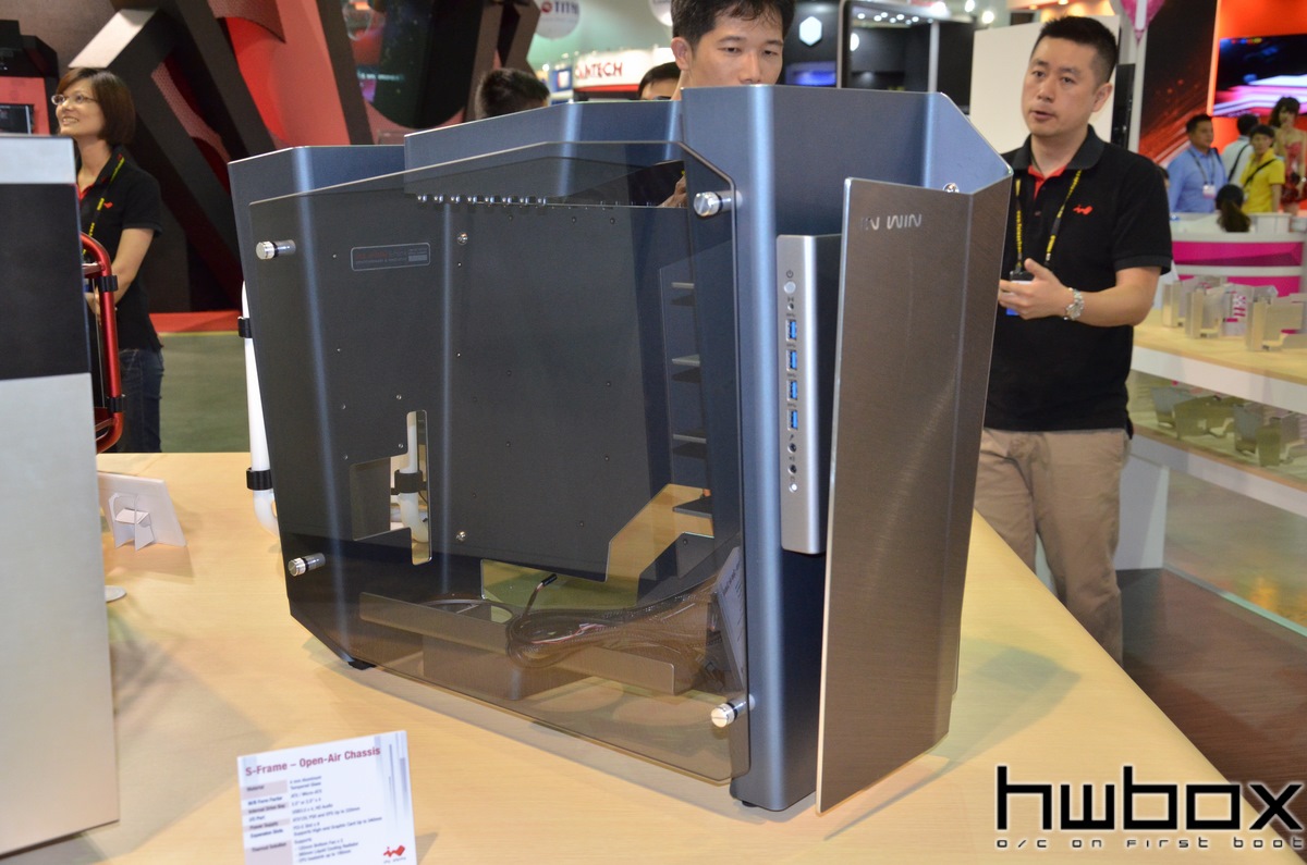 HWBOX @ Computex 2014: In Win Booth