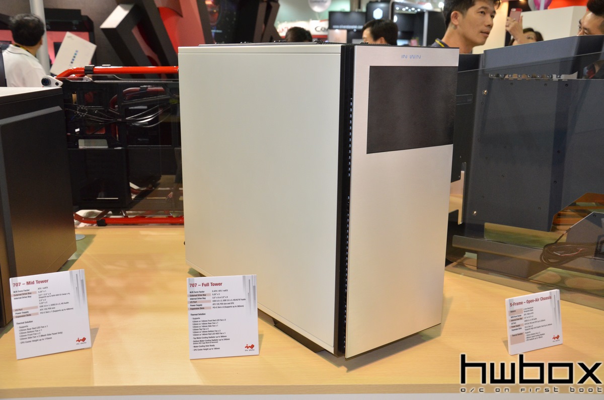 HWBOX @ Computex 2014: In Win Booth