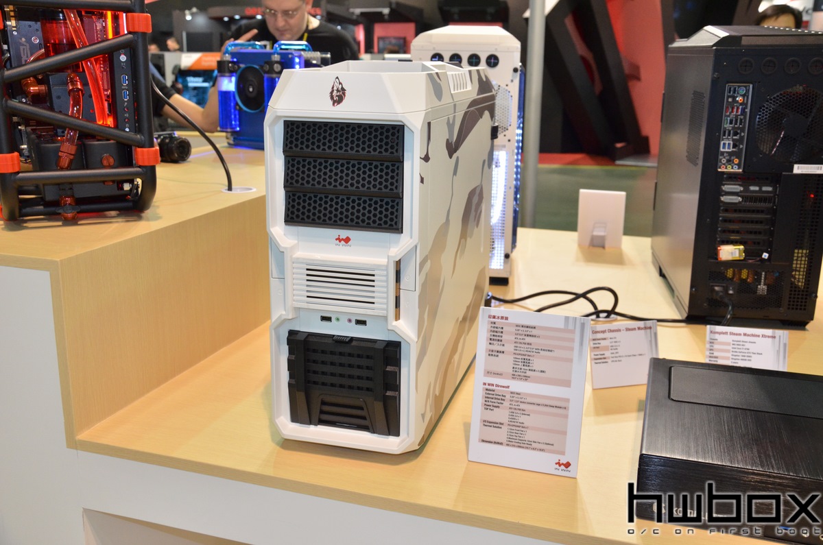 HWBOX @ Computex 2014: In Win Booth