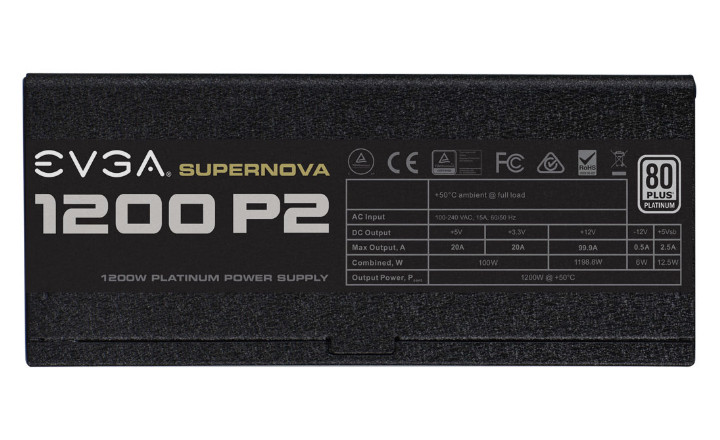 EVGA SuperNOVA 1200 P2 PSU, πάρτι στα 1200W!