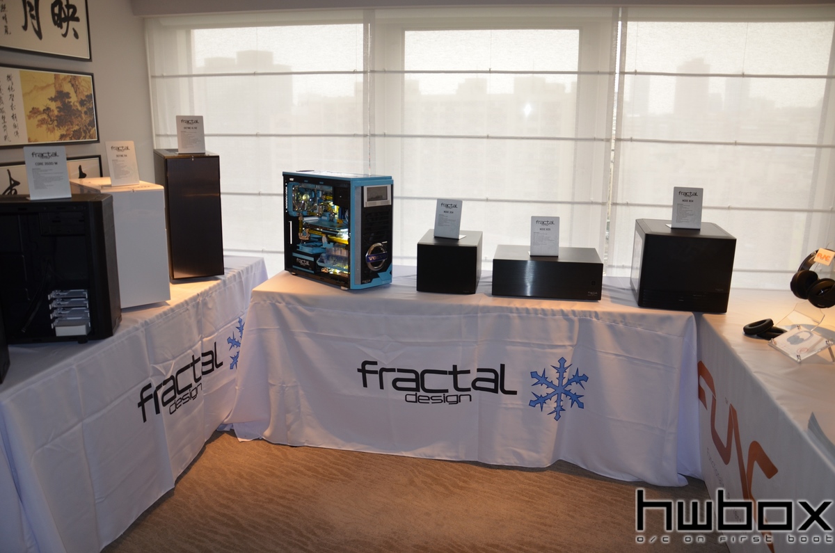 HWBOX @ Computex 2014: Fractal Design booth