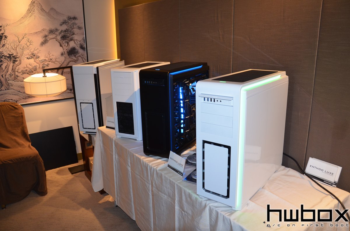 HWBOX @ Computex 2014: Phanteks booth