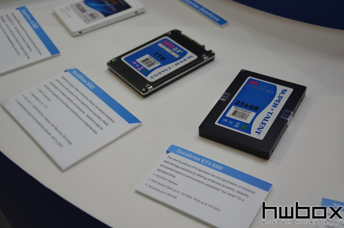 HWBOX @ Computex 2014: SuperTalent booth