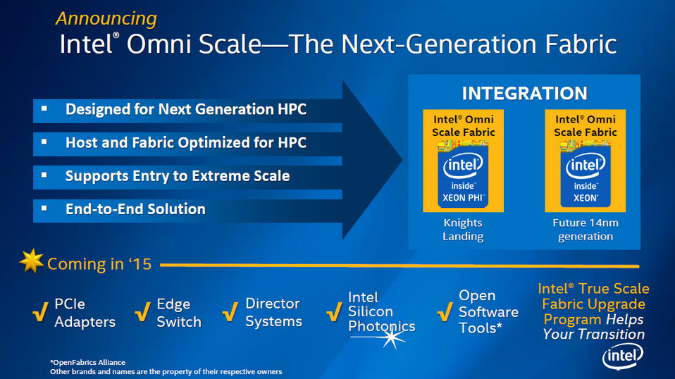 Η Intel αποκαλύπτει περισσότερα για τον Knights Landing Xeon Phi