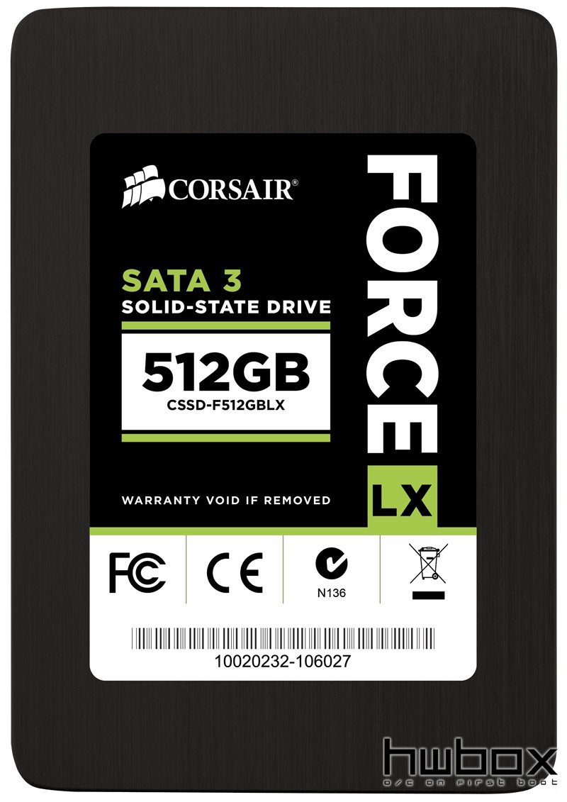 Corsair, νέος SSD στην σειρά Force Series LX