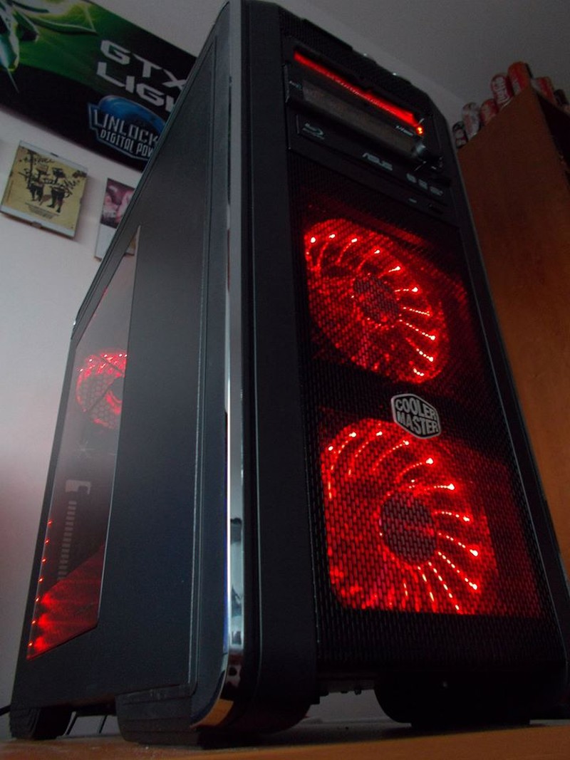 Case Mod: Xtreme Red Passion