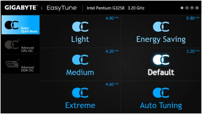 Gigabyte: Απλοποιημένο OC στον νέο Pentium AE