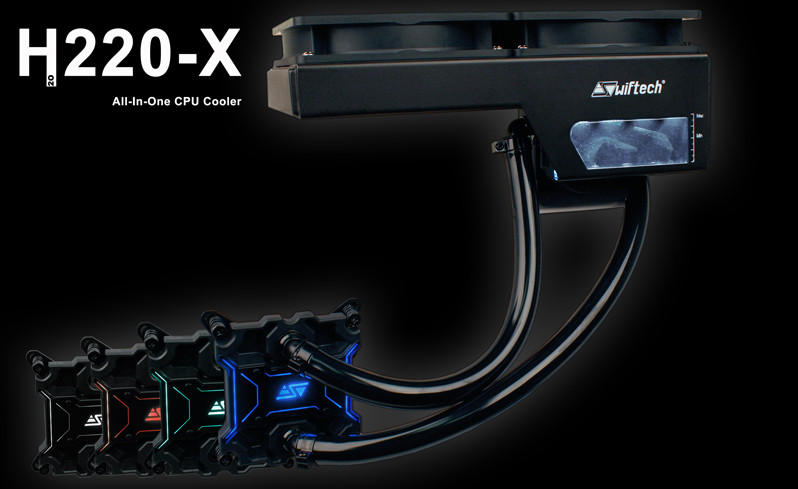 Swiftech H220-X CPU liquid cooling kit