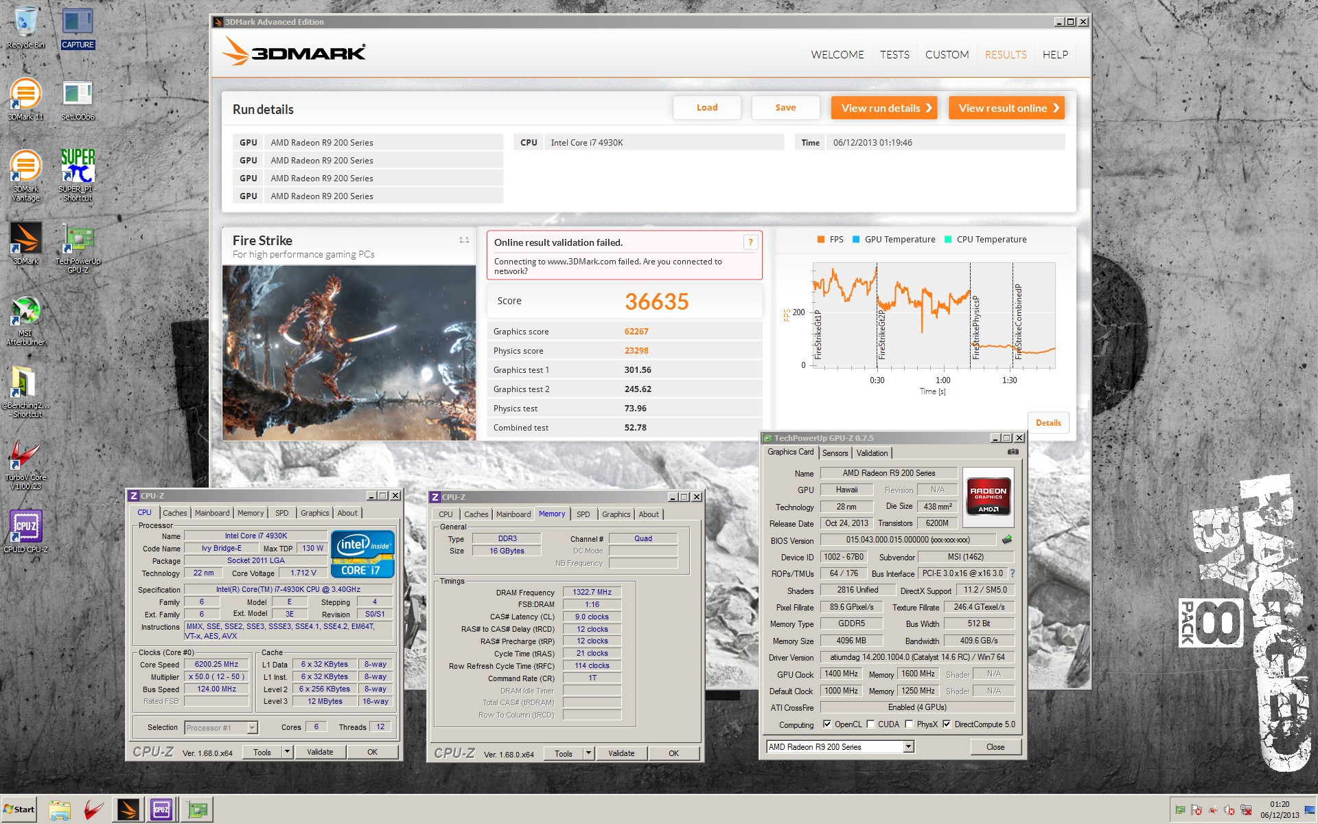 8 Pack FireStrike WR με 4x R9 290X