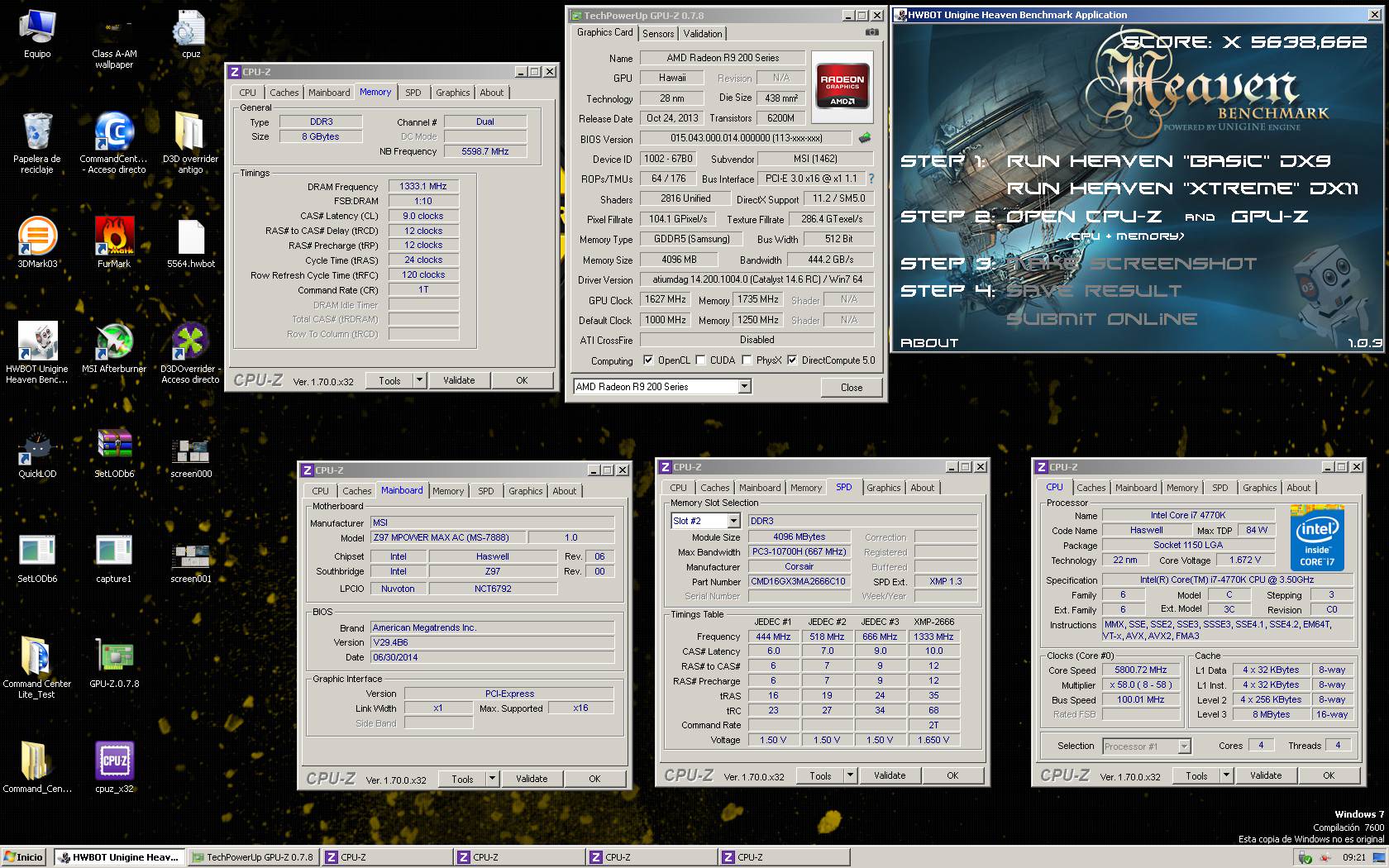 Rbuass: MOA 2014 Qualifiers Heaven DX11, με μια R9 290X