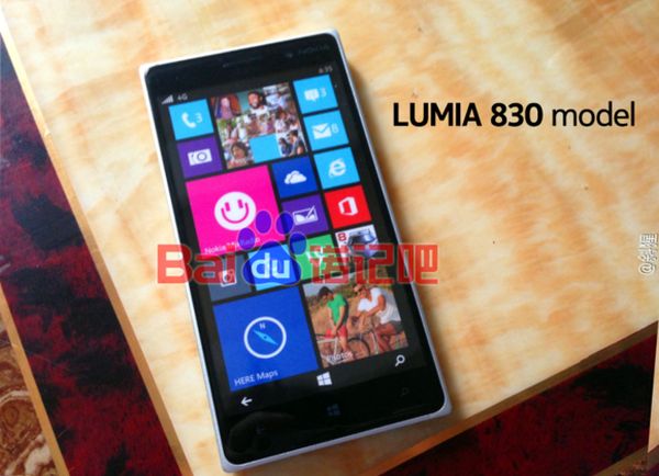 Το Nokia Lumia 830 εμφανίζεται