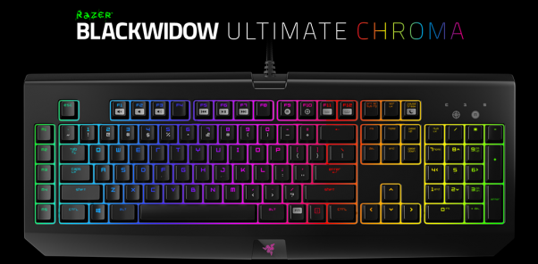 Διαθέσιμο για παραγγελία το Razer BlackWidow Ultimate Chroma