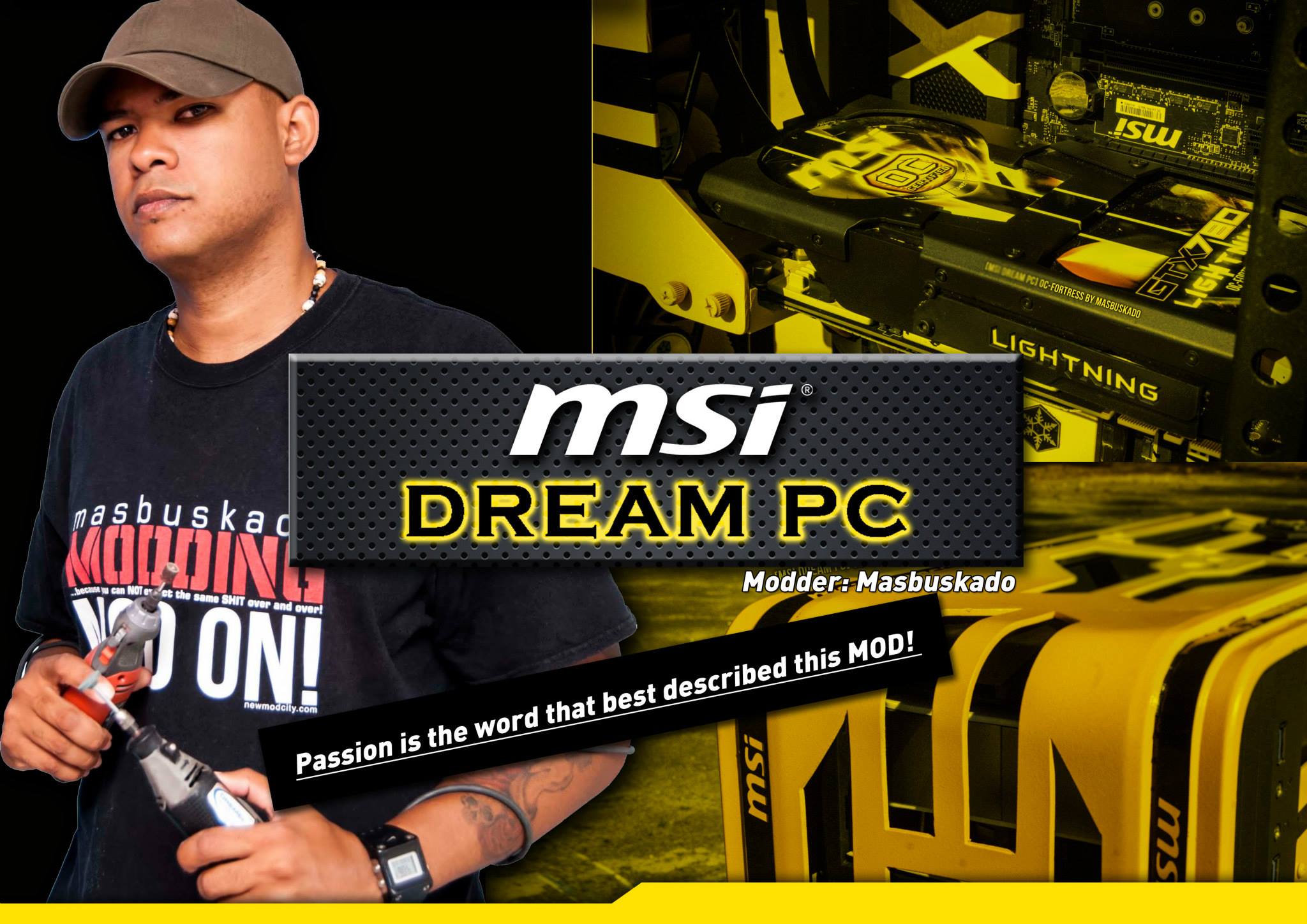 Case Mod: MSI Dream PC - OC Theme