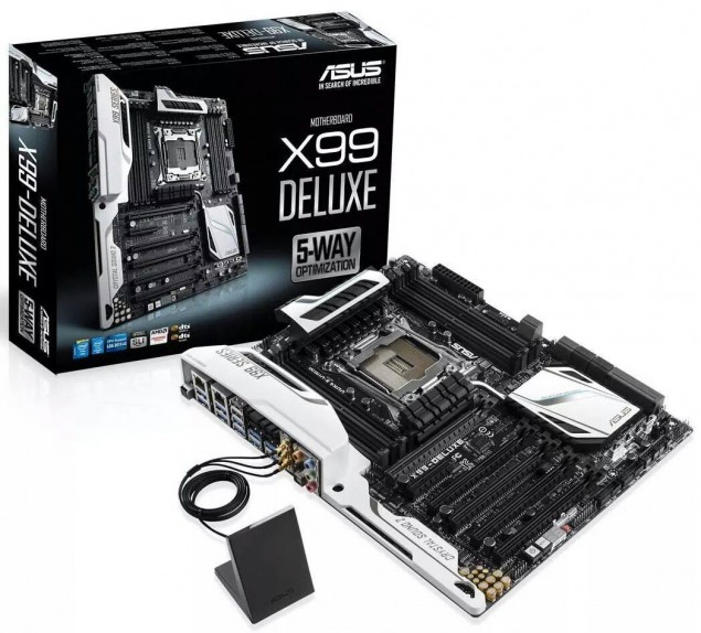 Την πρώτη της εμφάνιση κάνει η ASUS X99-Deluxe μητρική