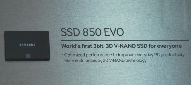 Ο 850 EVO SSD της Samsung έρχεται σύντομα