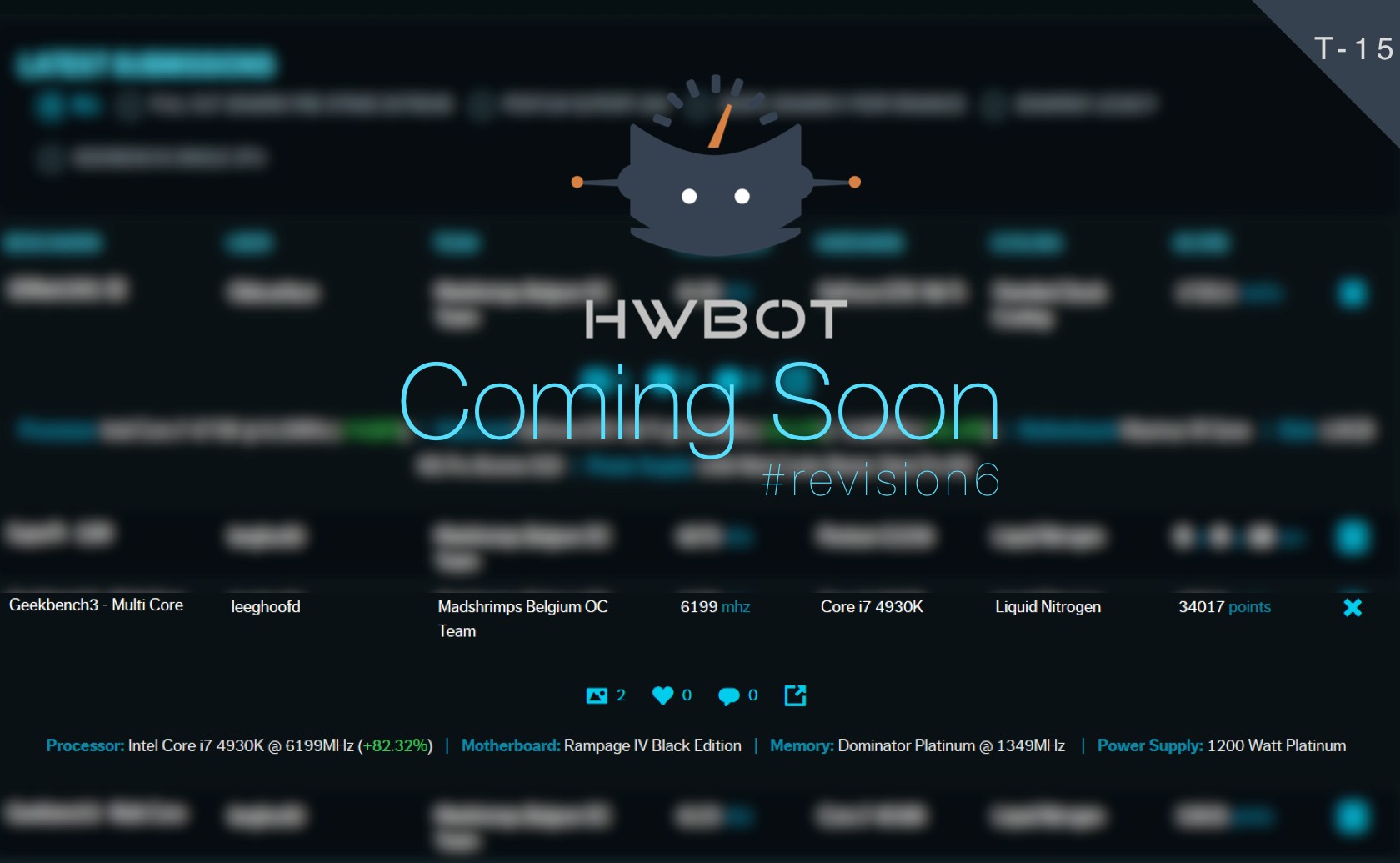 Έρχεται σύντομα το revision 6 του HwBot