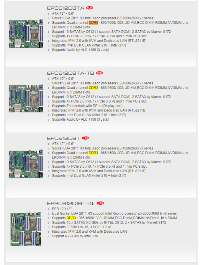 Intel Haswell-EP Xeons με DDR3 και DDR4 IMCs