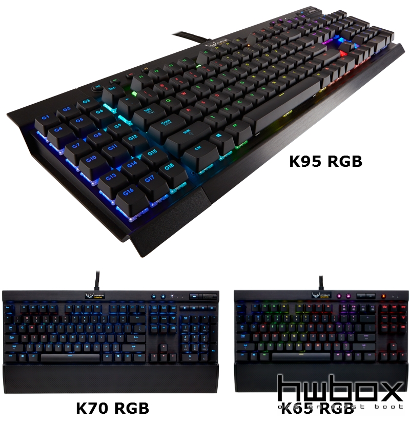 Corsair Gaming RGB Keyboards, RGB Mice και Headsets έρχονται στην αγορά