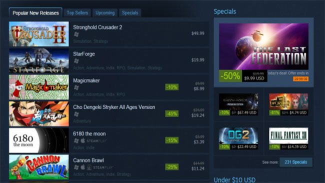 Πάνω από 100 εκ. οι ενεργοί λογαριασμοί στο Steam