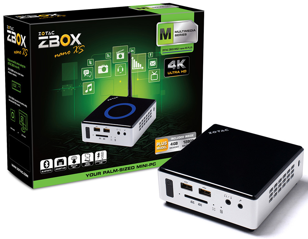 Η Zotac λανσάρει τα ZBOX nano XS PCs