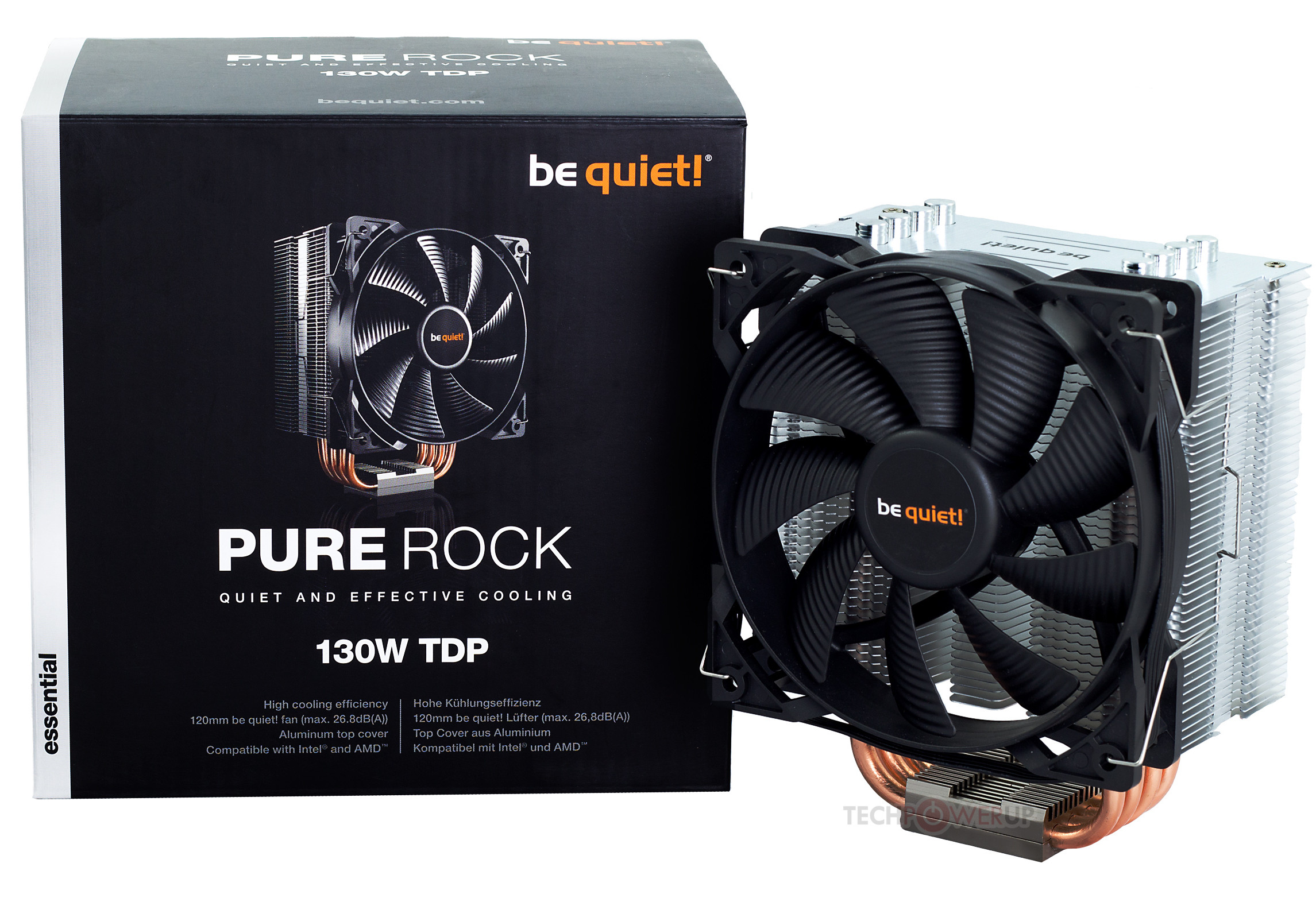 Be Quiet! Pure Rock entry level CPU Cooler