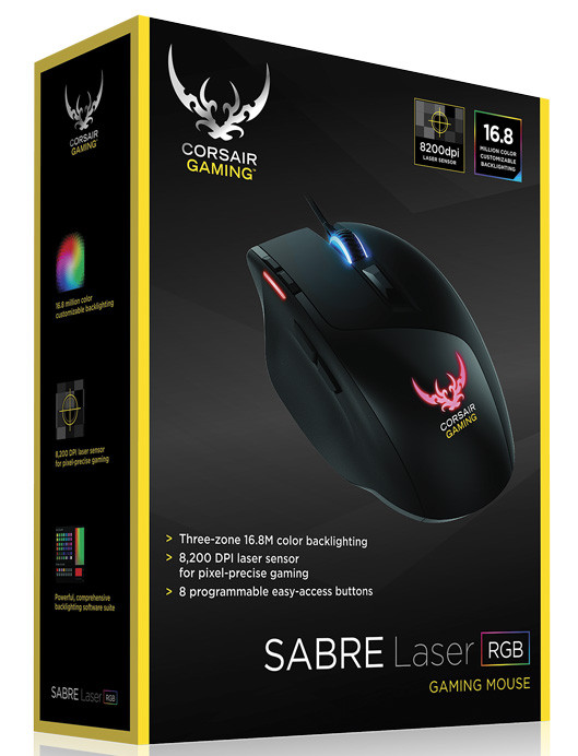 Η Corsair μας συστήνει στα Gaming Sabre RGB gaming mice