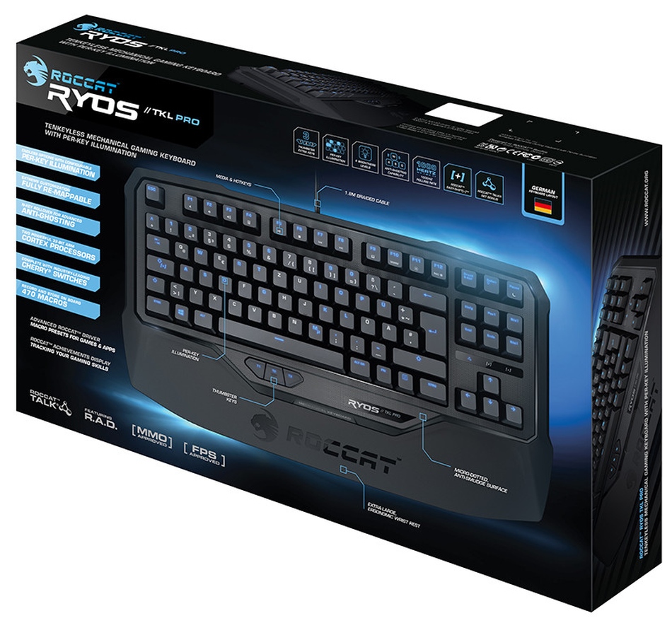 Η Roccat ανακοινώνει το Ryos TKL Pro Gaming Keyboard