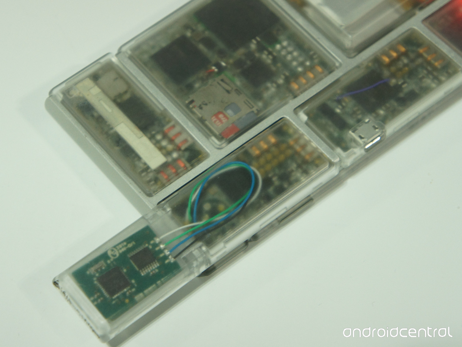 Close-up φωτογραφίες του Google Project ARA