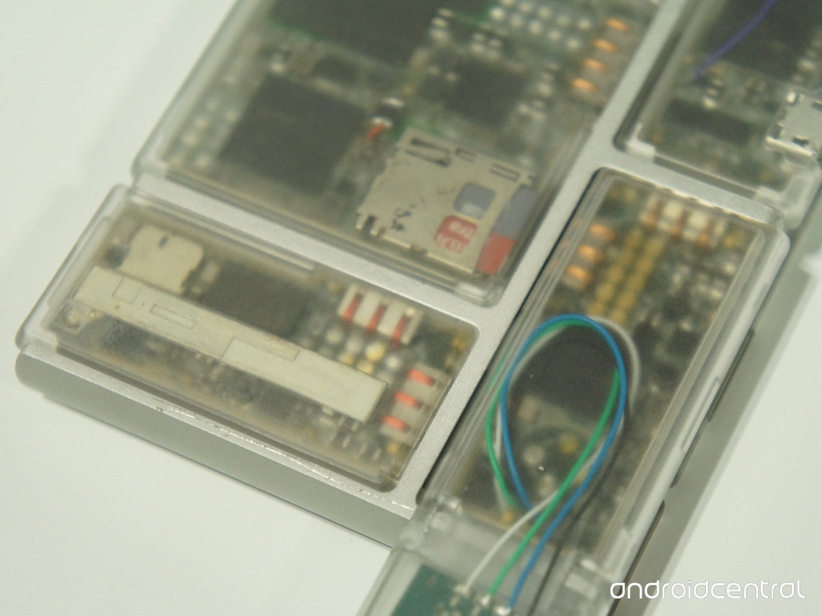 Close-up φωτογραφίες του Google Project ARA