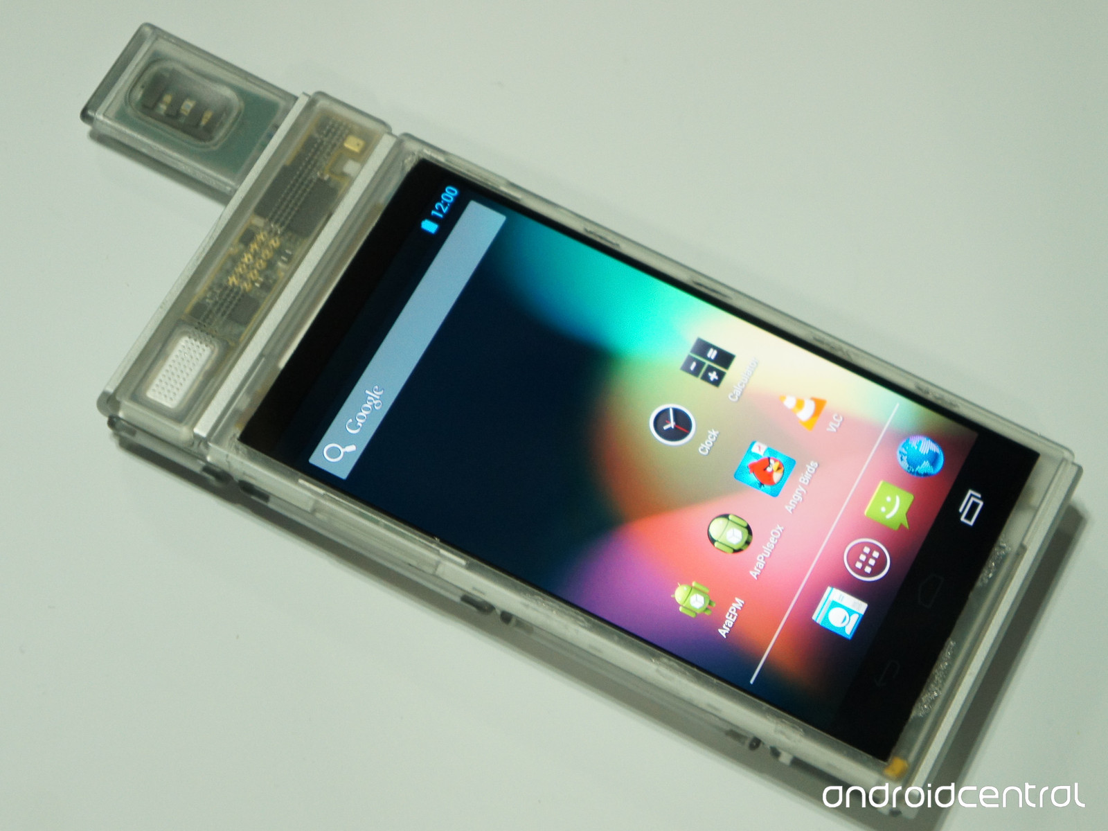 Close-up φωτογραφίες του Google Project ARA