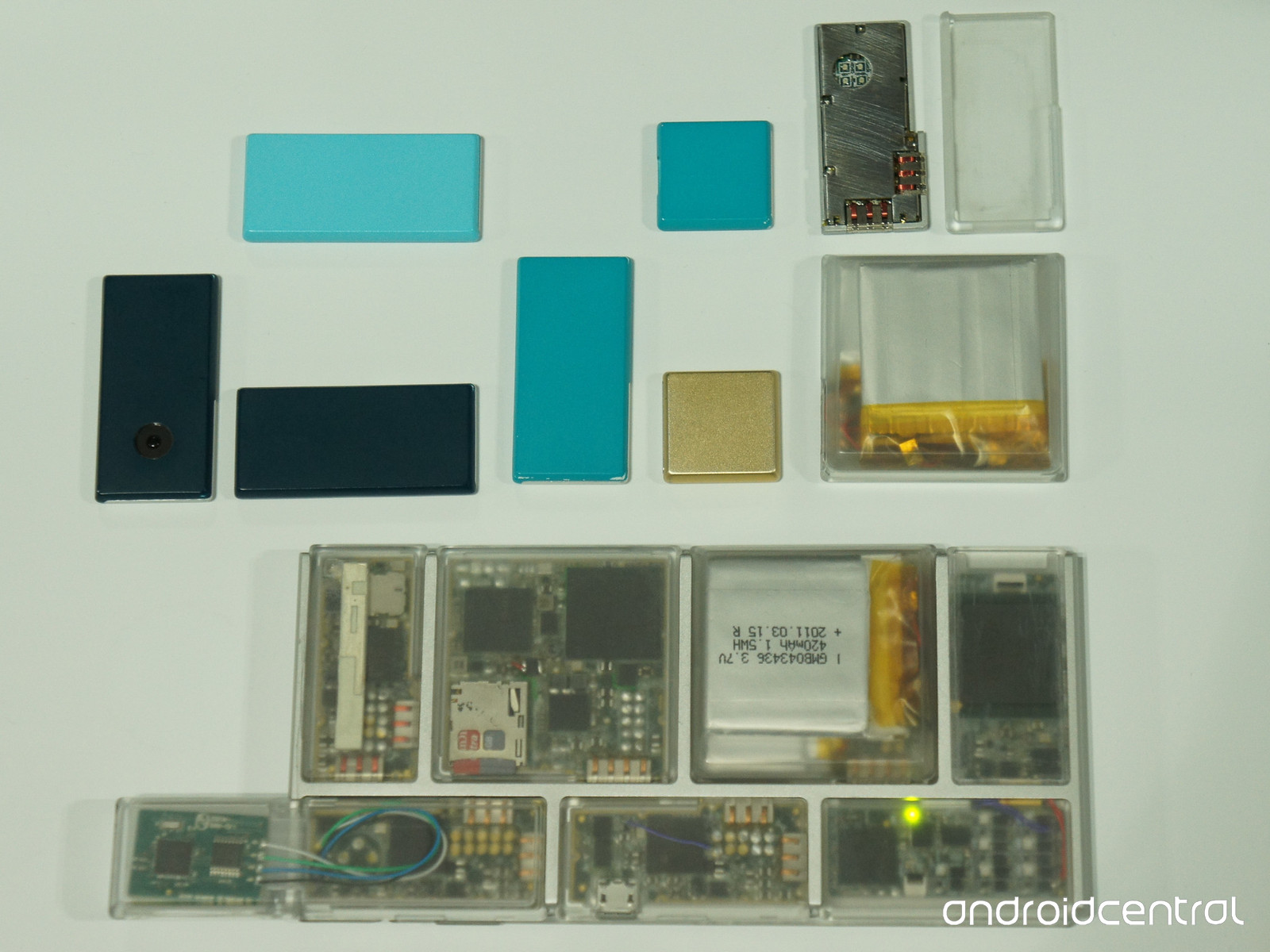 Close-up φωτογραφίες του Google Project ARA