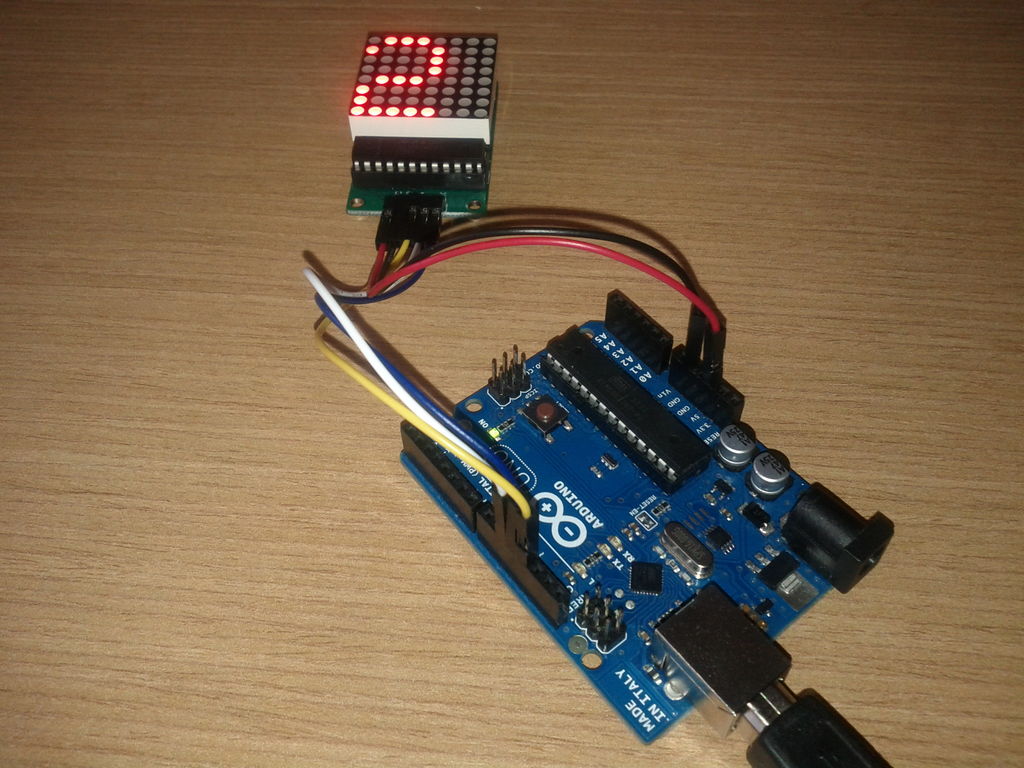 DIY: Χαρακτήρες σε LED Matrix οθόνη μέσω ενός Arduino