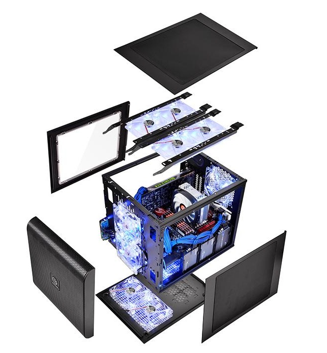 Thermaltake: Νέο Stackable Core V21 Micro-ATX Κουτί