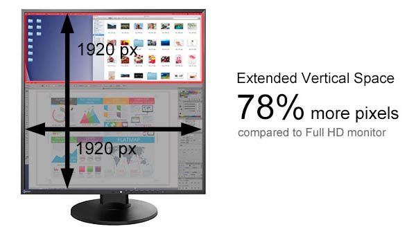 Η EIZO παρουσιάζει την τετράγωνη FlexScan EV2730Q 26.5-inch οθόνη