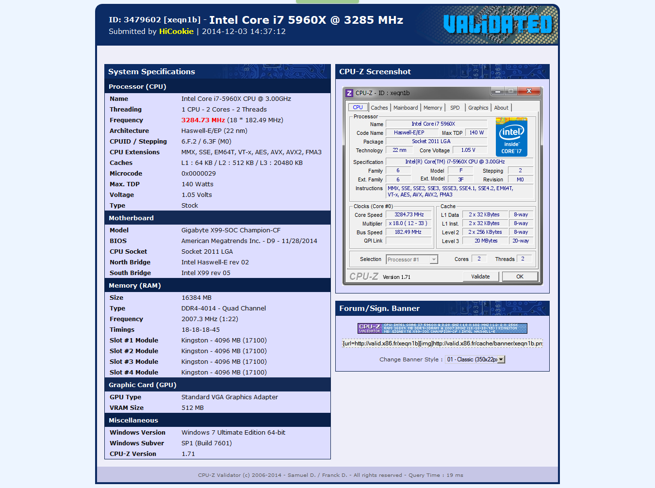 Ρεκόρ συχνότητας DDR4 από τον Hicookie