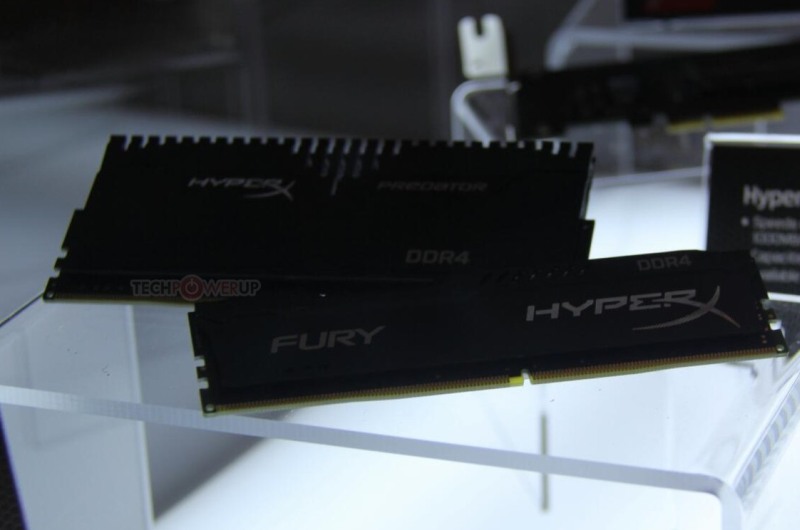 CES 2015: HyperX Predator και Fury DDR4 memory