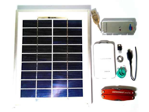 DIY: USB ηλιακός φορτιστής με 4 θύρες