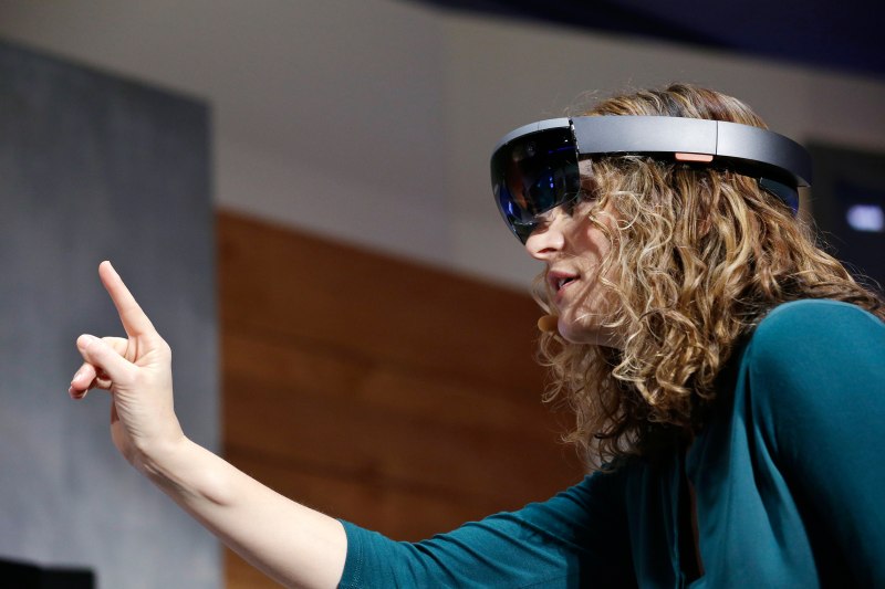 Microsoft HoloLens Headset εικονικής πραγματικότητας