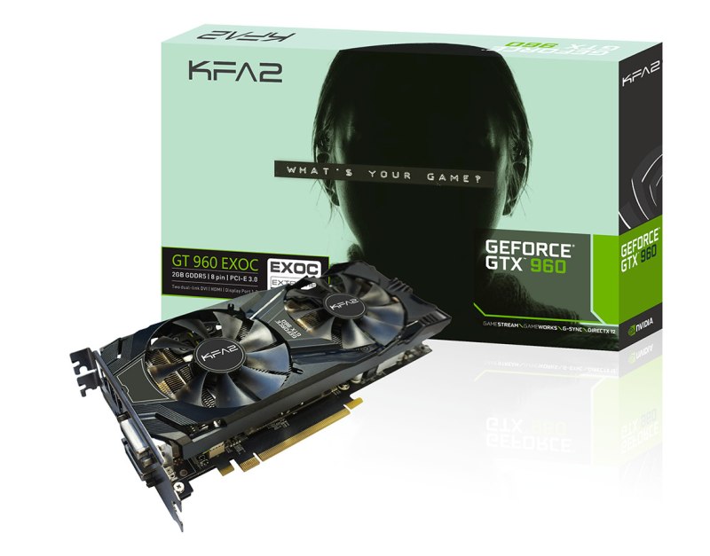 GALAX GeForce GTX 960 Lineup