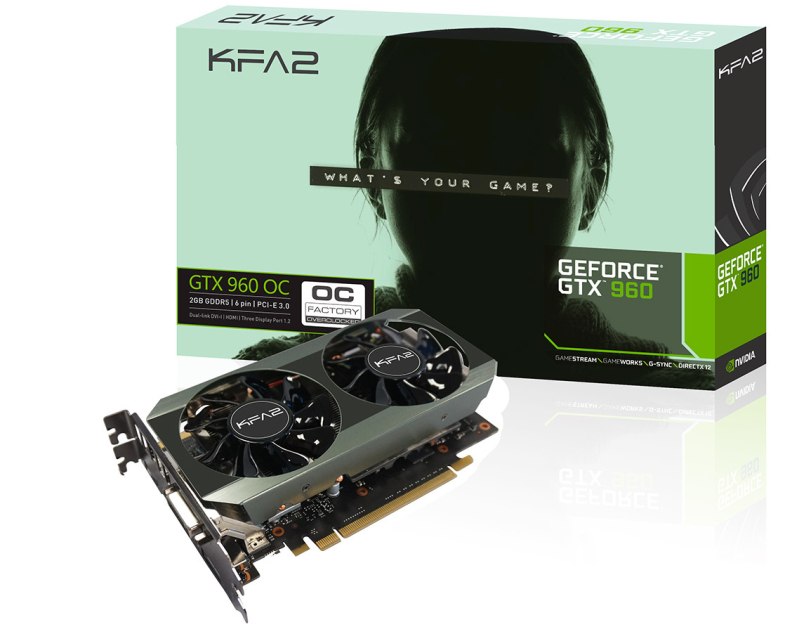 GALAX GeForce GTX 960 Lineup