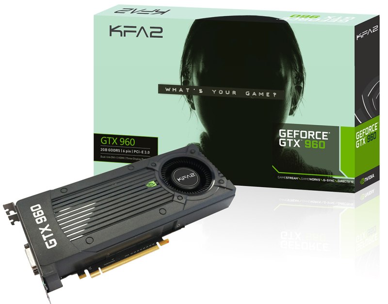 GALAX GeForce GTX 960 Lineup