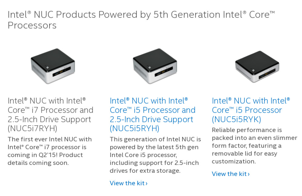 Η Intel αποκαλύπτει NUC με Broadwell Core i7