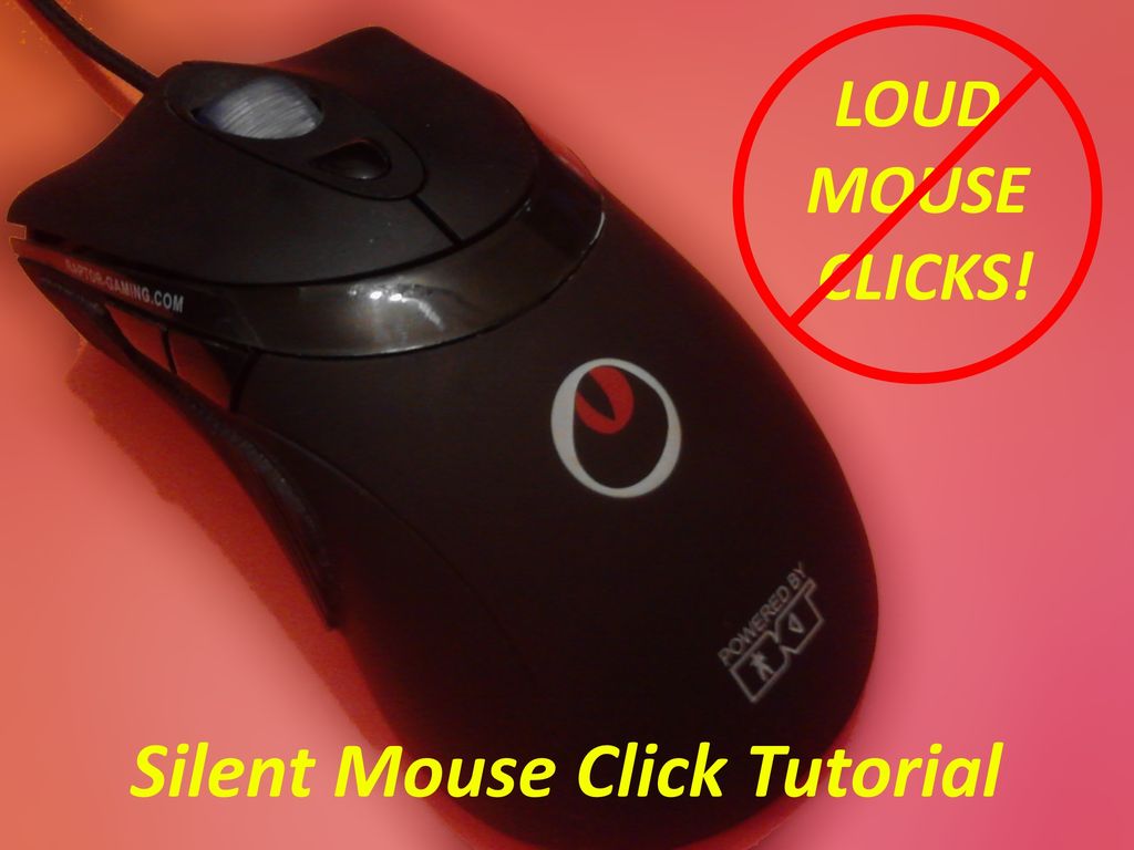 DIY: Αθόρυβο, Stealthy Mouse